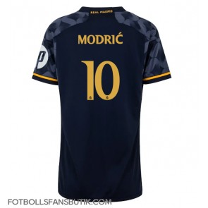 Real Madrid Luka Modric #10 Replika Bortatröja Damer 2023-24 Kortärmad